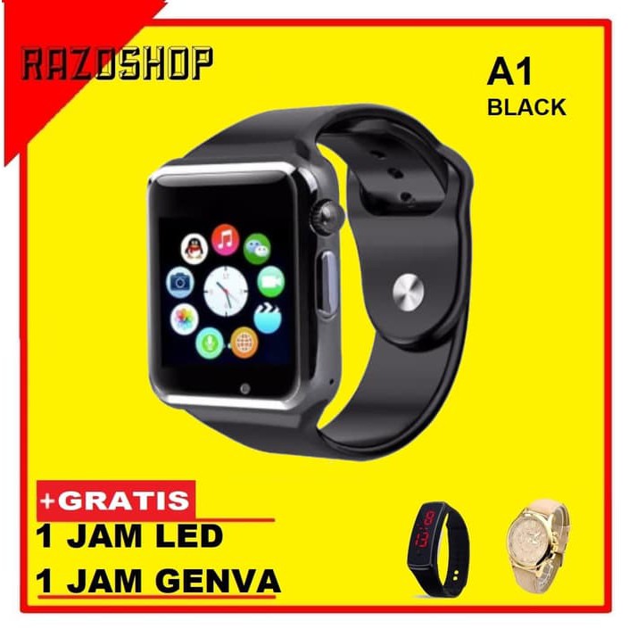Jam HP Android/Jam Tangan Pria Cognos/Smartwatch U10/Smart Watch A1
