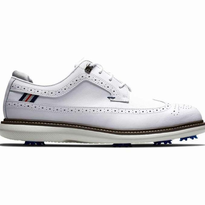 Sepatu Golf Footjoy Traditions White Original