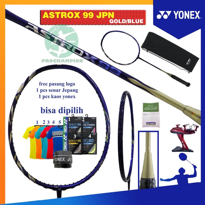 SALE JAPAN YONEX ASTROX 99 JP NEW JEPANG RAKET BADMINTON ORIGINAL - 4U