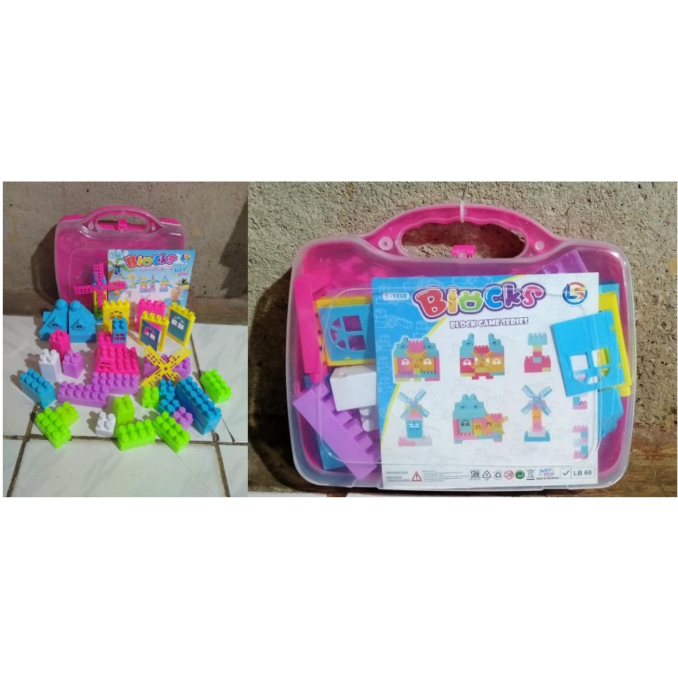 MAINAN ANAK BLOCK GAME SERIES KOPER LB66