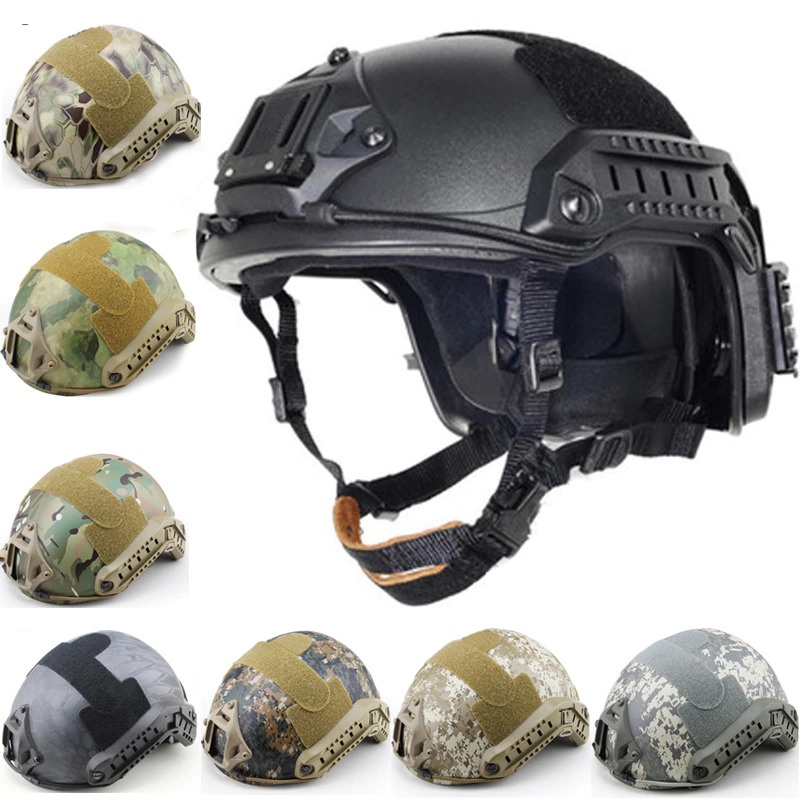 Demeysis Helm Tactical Airsoft Gun Paintball CS SWAT - DEM2001 - Army Green