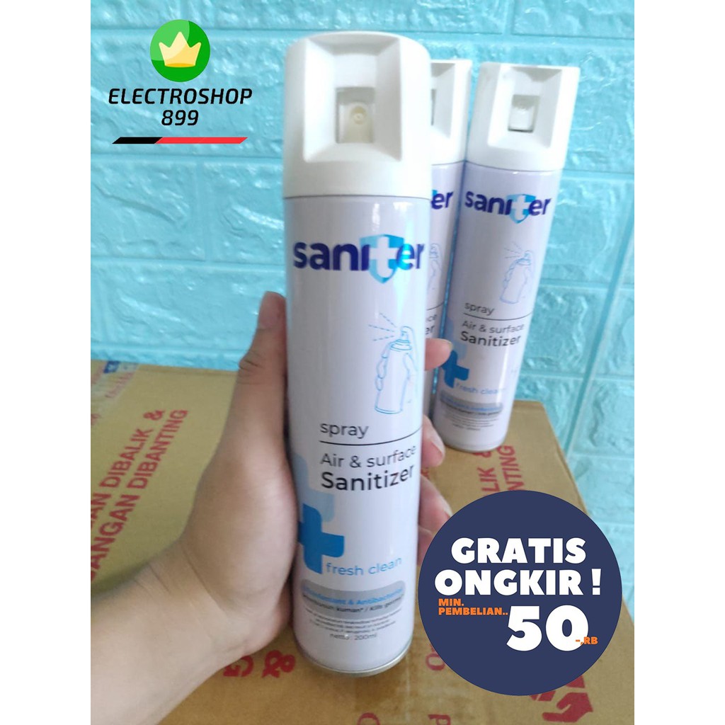 Saniter Spray Disinfectant & Antibacterial Fresh Clean