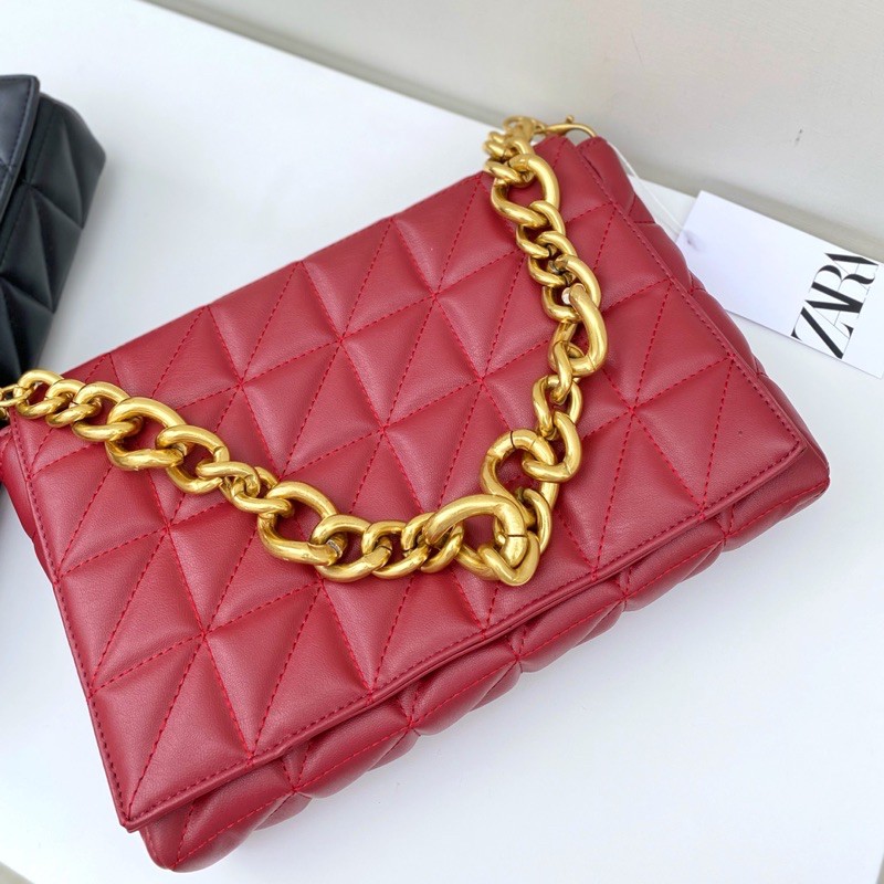 ZR New Quilted Chain Shoulder Bag