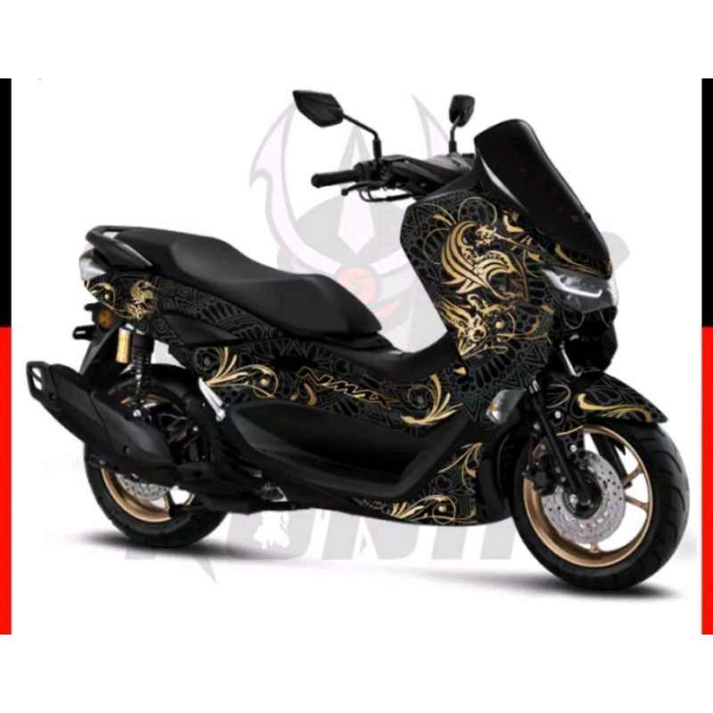 Stiker Decal New Nmax 2020 fullbody gold black
