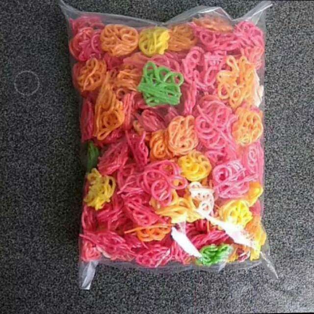 

Kerupuk mawar/kerupuk mentah 250gram/kerupuk seblak