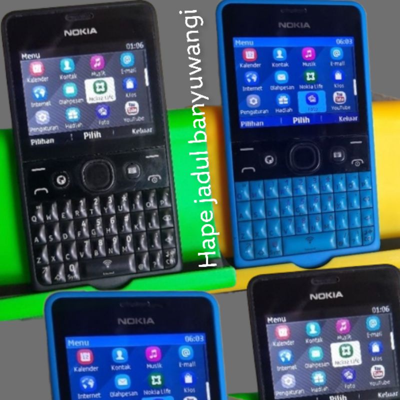 ⭐⭐⭐⭐⭐ kualitas terbaik NOKIA 210 qwerty hp second original 100%