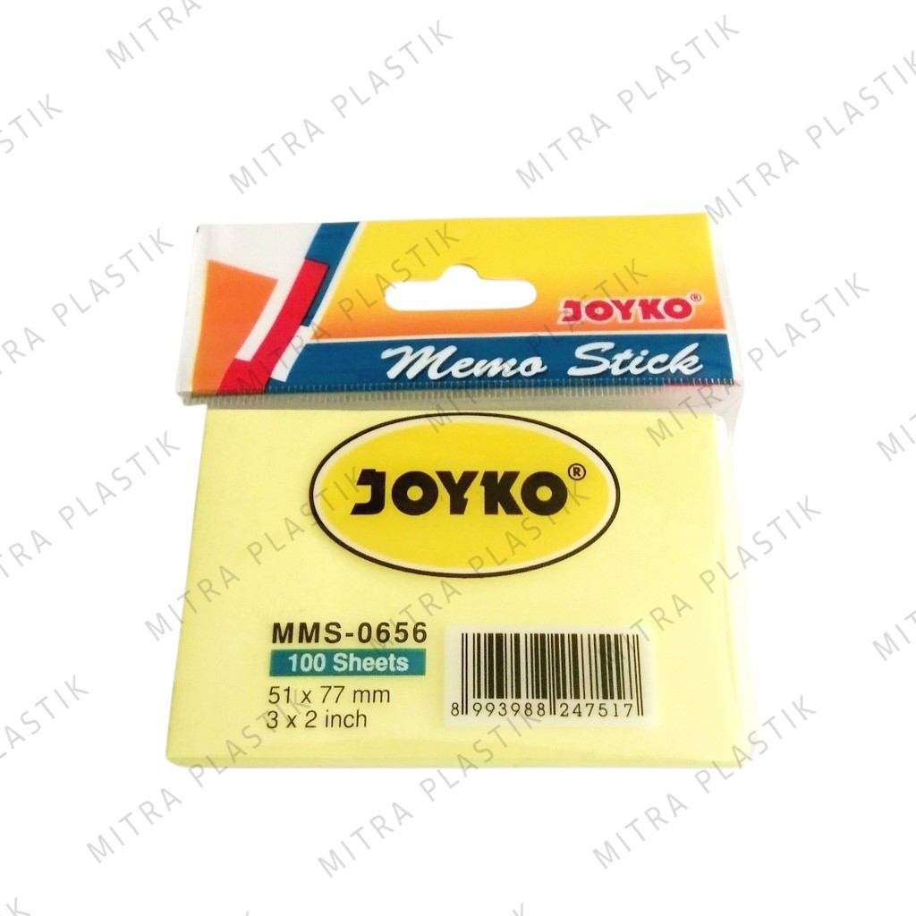 Jual Sticky Notes Joyko Memo Tempel Stick Penanda Halaman Besar Shopee Indonesia