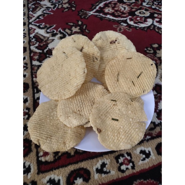 

Opak Singkong/Kecimpring mentah Berat Bersih 1kg