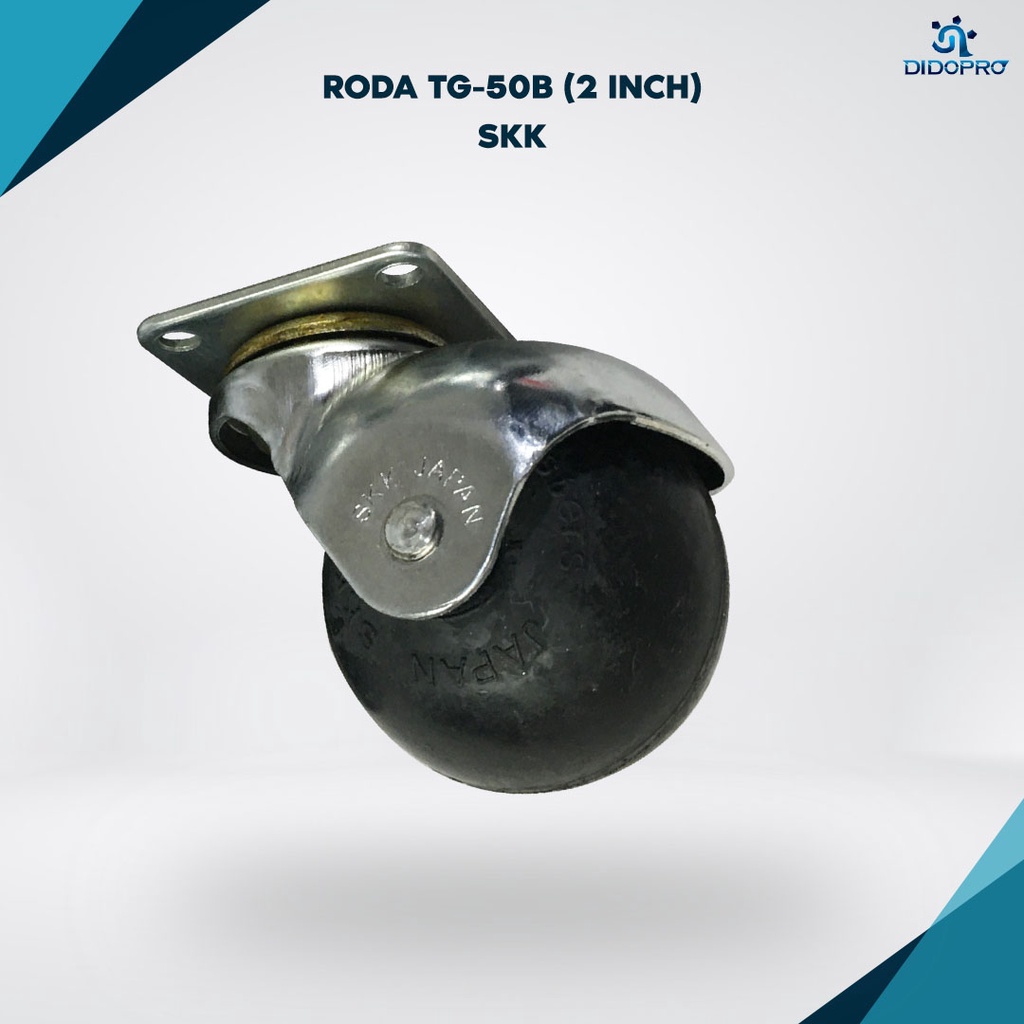 Roda Etalase Roda Bulat Karet SKK Roda Kursi Lemari Rak 4 pcs