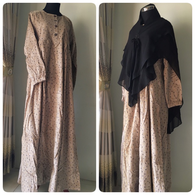 Gamis Corduroy motif Nfis