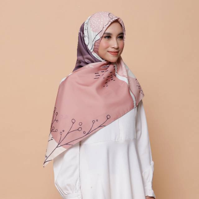 KERUDUNG SEGI EMPAT PRINTING - JILBAB SEGIEMPAT - HIJAB SEGIEMPAT SCARF ANSARA