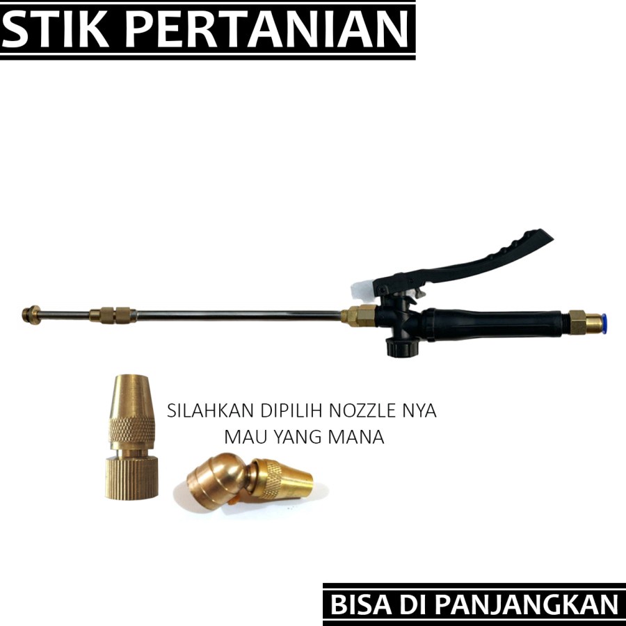 sprayer semprot pertanian / disinfektan / cuci steam nozzle kuningan