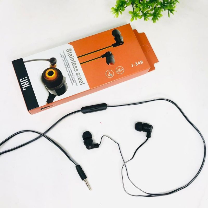 Headset J J349 Handsfree Earphone J J349 Stainless Steel