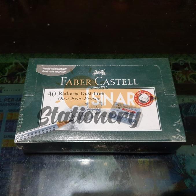 

*:*:*:*:*] Penghapus putih faber castell 1pak isi 40pc