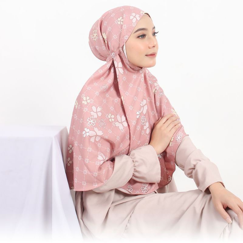 SUPPLIER HIJAB MURAH / TERMURAH / COD / BERGO MOTIF / BERGO INSTANT / BALQIS BERGO/ BERGO MAXMARA-4