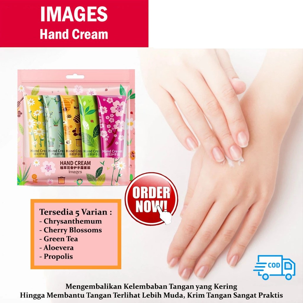 BEAUTY JAYA - Krim Pelembut Kulit Tangan | HAND CREAM ISI 5 BOTOL  | HAND LOTION