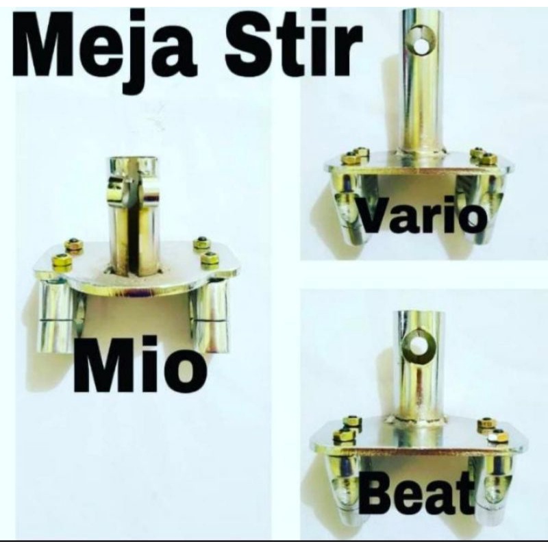 trondol stang meja stir dudukan stang mio beat vario supra jupiter dll