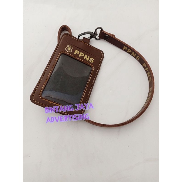 

ID CARD NAME TAG TALI COKELAT COKLAT DOFF 4 SLOT CARD PENYIDIK PEGAWAI NEGERI SIPIL (PPNS)
