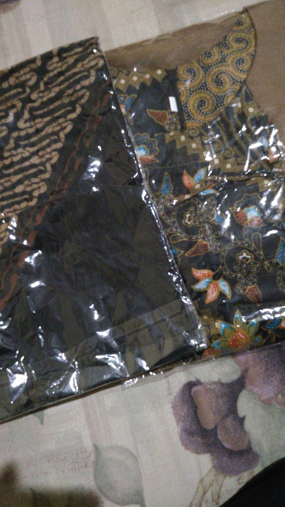 Batik Wanita Asj Sa Hrb026 Kenongo Kemeja Tosca Pendek