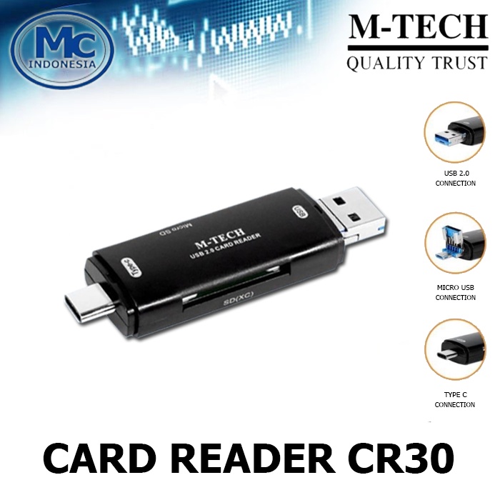 CARD READER 3IN1 CR30