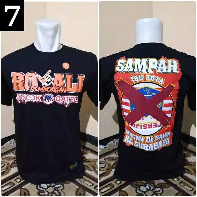 KAOS TSHIRT RASIS AREMA PERSIJA JANCOK