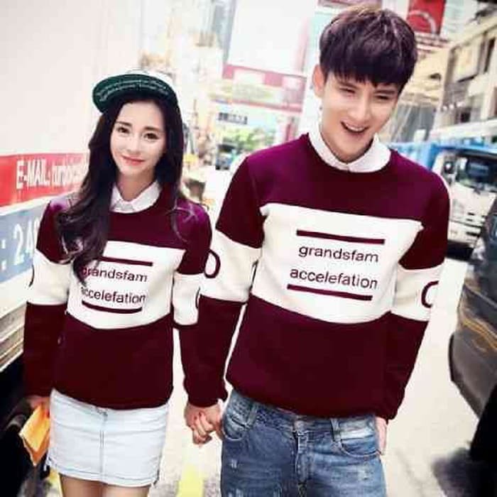 Cp Jkt LA Putih CL jaket couple babyterry navy putih Babyterry Cowok LD %C3%82%C2%B1 104cm Cewek LD