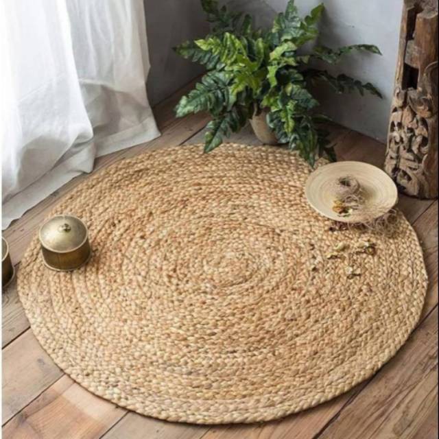 Jual Karpet Aesthetic Eceng Gondok Rug Ukuran Besar Shopee Indonesia