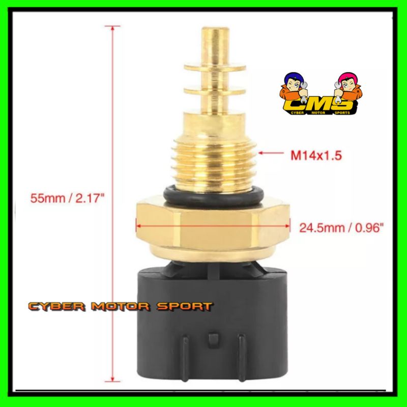 Sensor temperatur air radiator suzuki vitara old. sensor suhu mesin mobil vitara lama sensor indikat