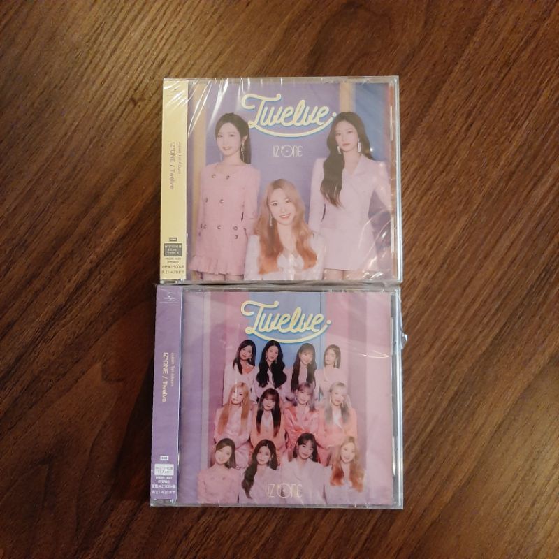 izone album twelve japan jepang unit ot12