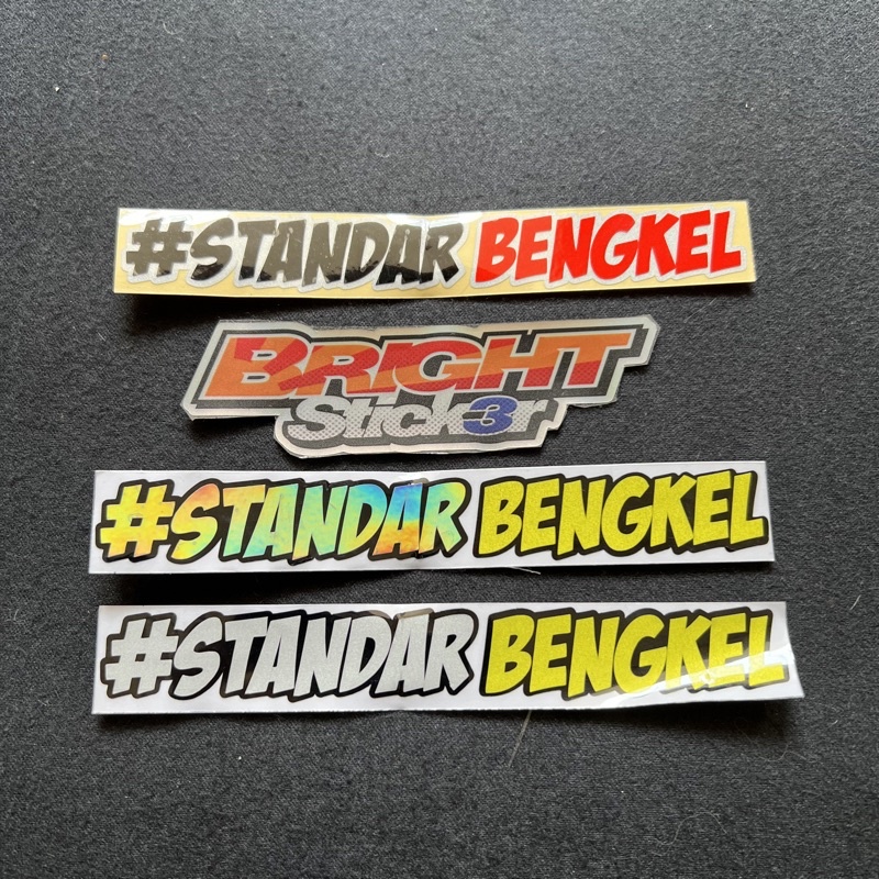 STICKER STIKER STANDAR BENGKEL CUTTING