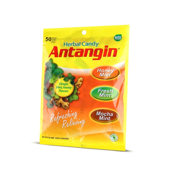 

504Omekho Antangin Permen 4 Bag - Permen Herbal Jy60Jhh