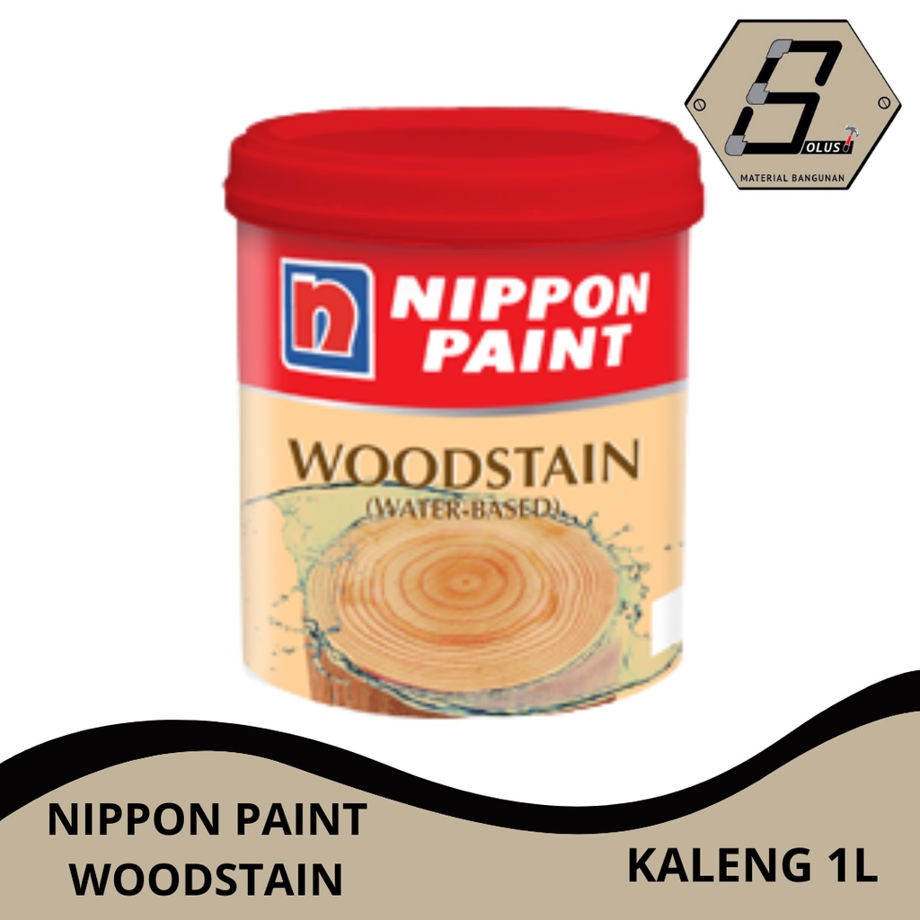 CAT PELITUR CAT KAYU NIPPON PAINT WOODSTAIN  AKASIA - 102 KALENG 1L