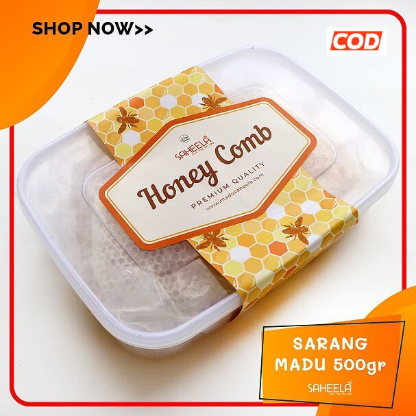 

Sarang Madu Saheela 500gr - Madu Sarang Sahela 500 gram - Sarang Saheella - Madu Murni Sahela