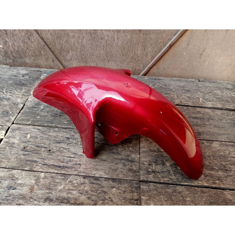 Slebor Spakbor Depan Ninja 150 RR KRR Warna Putih hijau merah ferrari
