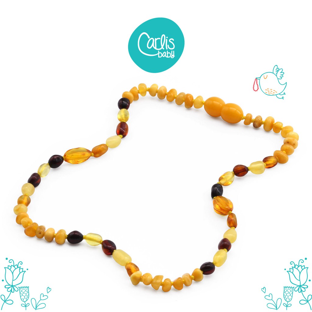 CE139 Kalung Amber Tumbuh Gigi Bayi By Carlis Baby