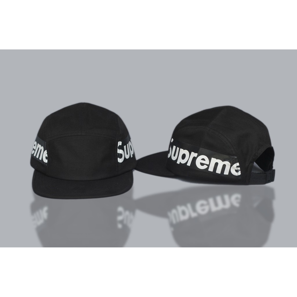 topi 5 panel supreme