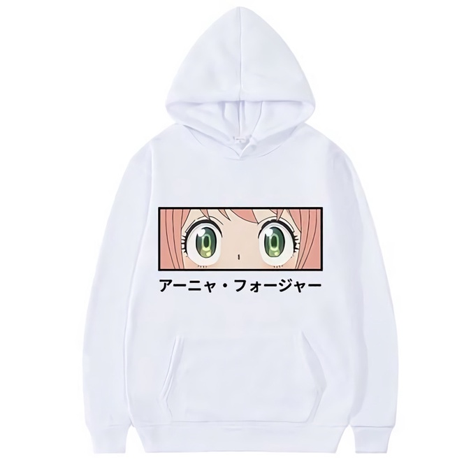 Hoodie Anya Eyes Anime Manga SPY x Family Premium Unisex