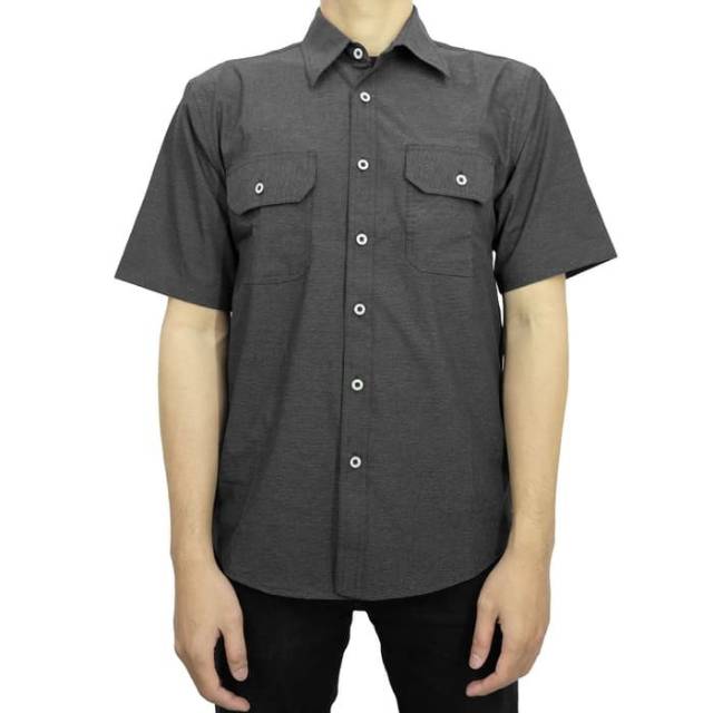 KEMEJA FORESTER CI 064 - Kemeja Tangan Pendek Formal