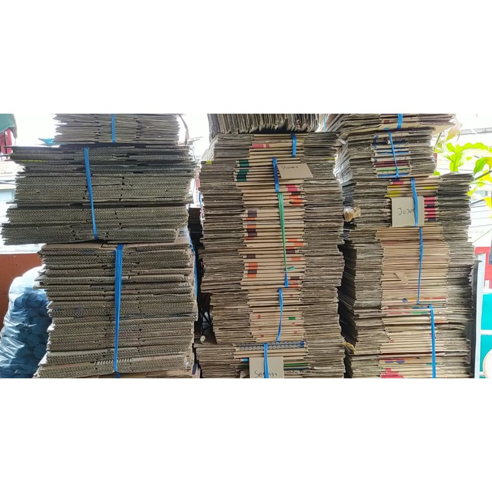 Jual Dus Bekas Kardus Untuk Packing Size Random Curah Indonesia|Shopee ...