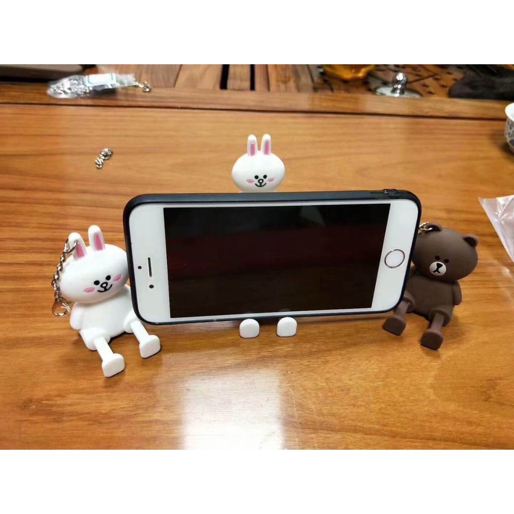 Holder HP Stand Handphone Boneka Karakter Standing