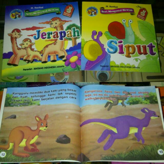 Buku Anak buku cerita  bergambar  Seri Mengenal Hewan  Buku 