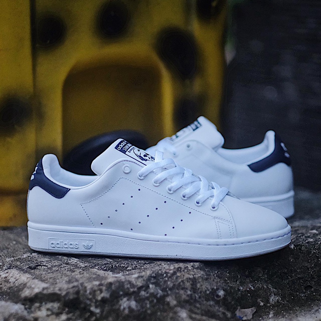 ADIDAS STANSMITH WHITE NAVY ORIGINAL