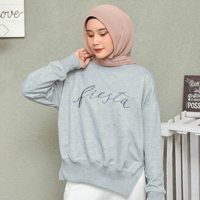 Mvp - Fiesta Sweater Bordir - Sweater Wanita Terbaru