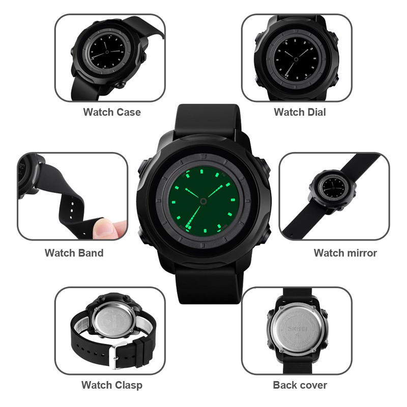 SKMEI 1571 Jam Tangan Pria Digital Anti Air WATCHKITE WKOS
