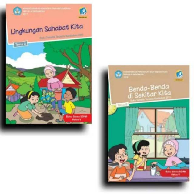 Buku siswa tematik k13 dikbud kelas V tema 8 dan tema 9 semester 2