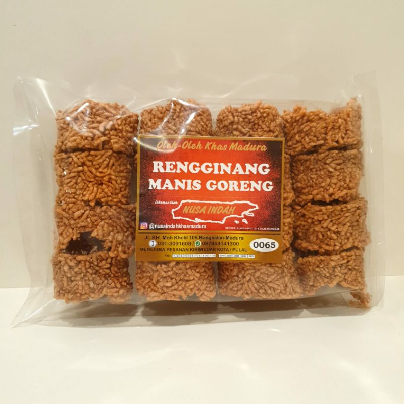 

rengginang manis goreng