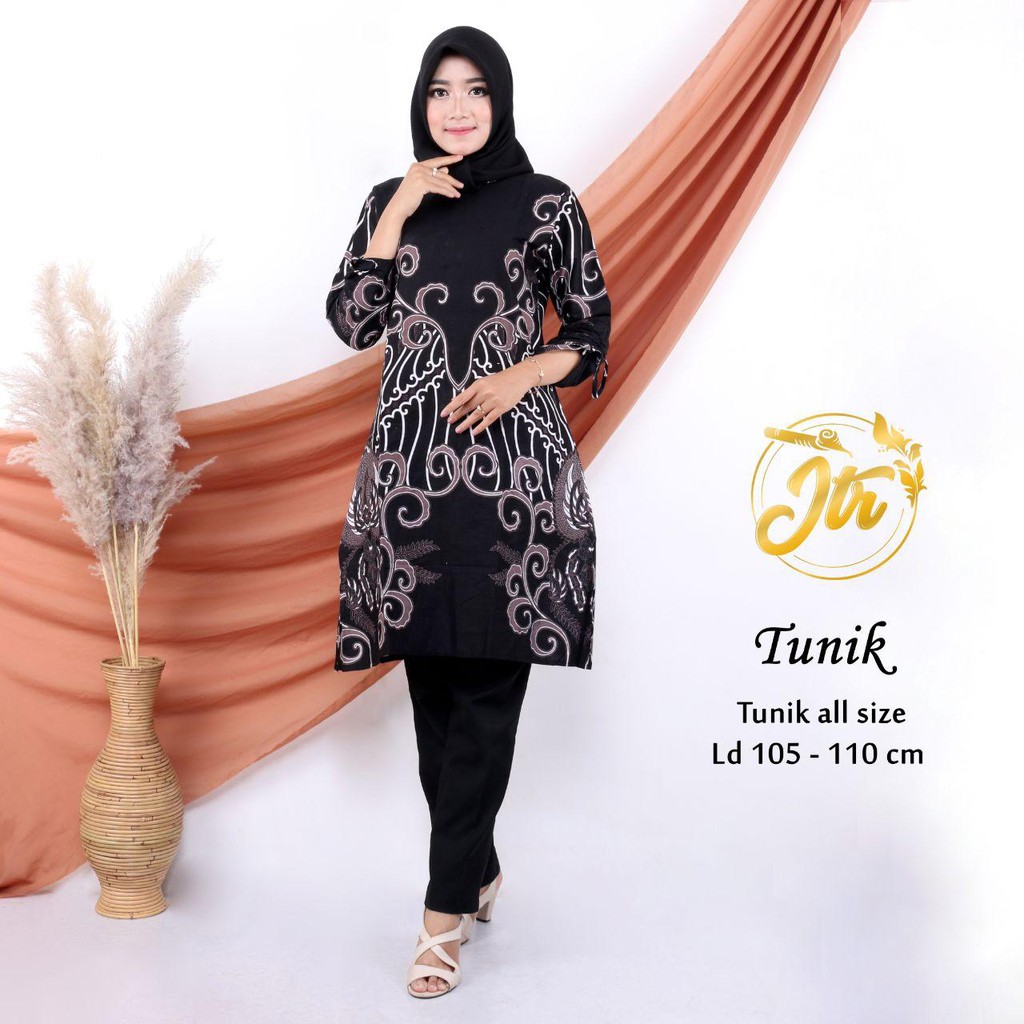 MODEL ATASAN TERBARU ATASAN BATIK TUNIK KERJA KODE F  2022