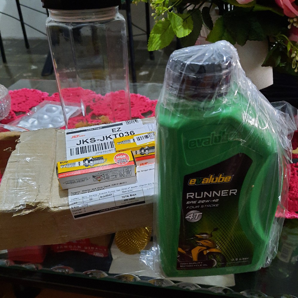 Evalube Runner Sae 20/40 4t 800ml (dijamin Asli)