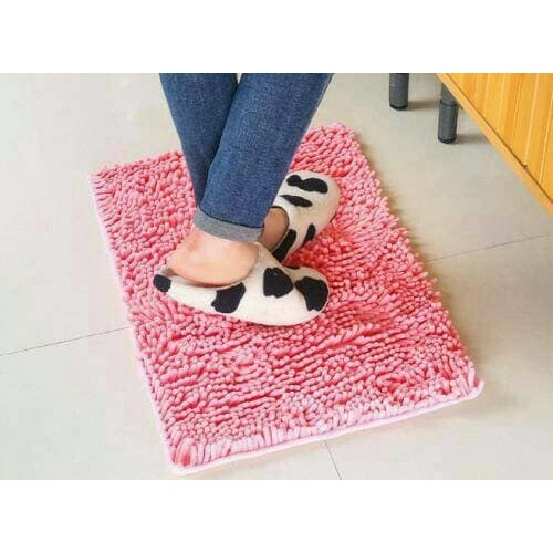 Keset Alas kaki Cendol/Bulu import tebal dan halus