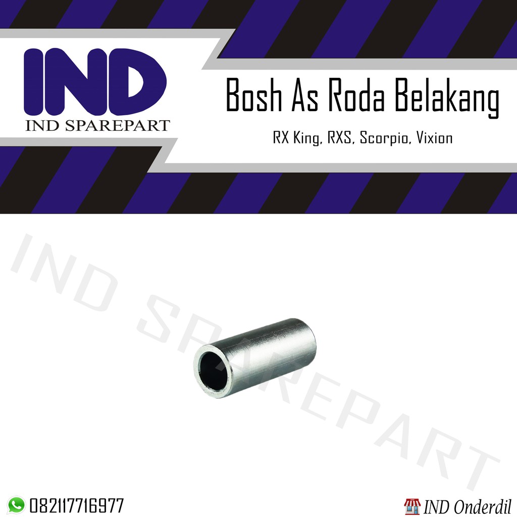 Bosh/Bos Laker/Laher/As Roda Tengah Tromol Belakang RX King/New/RXS/Scorpio/Z/Vixion/22x15.2x47.7